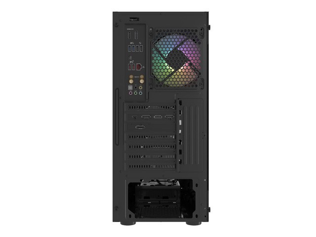[OUTLET] Kasë Fury Shobo SH4F RGB, e zezë				