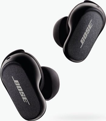Kufje wireless Bose QuietComfort Earbuds II, anulim aktiv i zhurmës, IPX4, të zeza