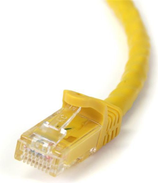 Kabllo patchcord StarTech (N6PATC3MYL), CAT.6, U / UTP, 3 m, e verdhë