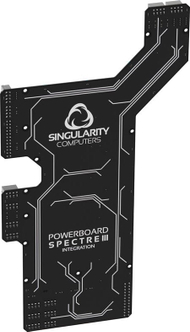 Pllakë energjie Singularity Computers PowerBoard Spectre 3.0, për kasa Spectre, e zezë