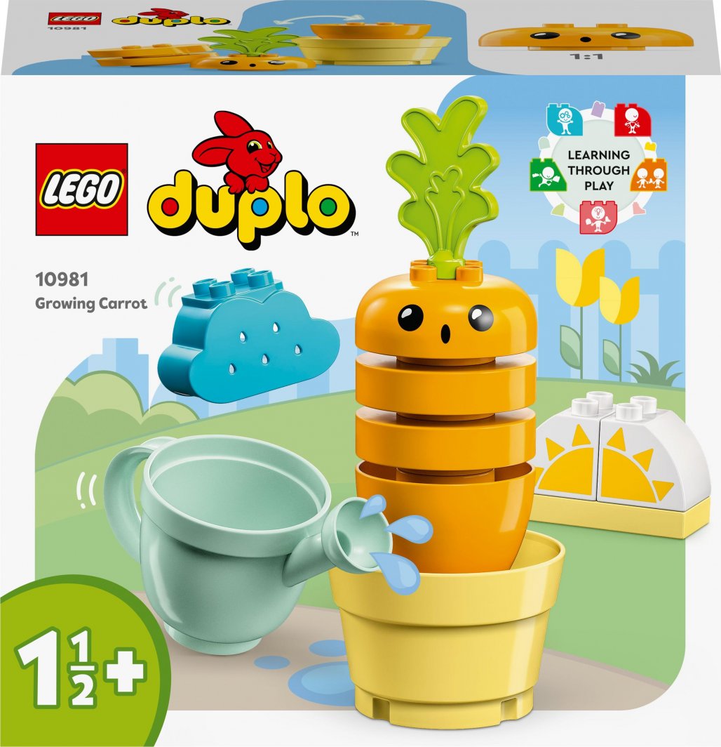 Set LEGO® DUPLO® 10981 Growing Carrots, 11 pjesë