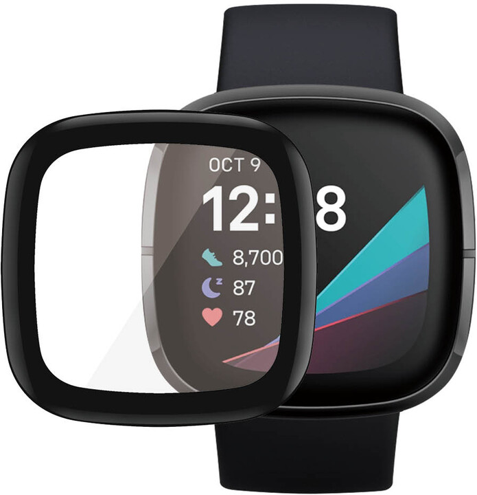 Xham mbrojtës PanzerGlass SmartWatch për Fitbit Sense / Versa 3, antibakterial