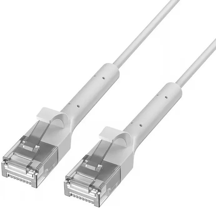 Kабел мрежен Extralink Patch LAN Cat6 U FTP, 10m, 1Gbps, бел