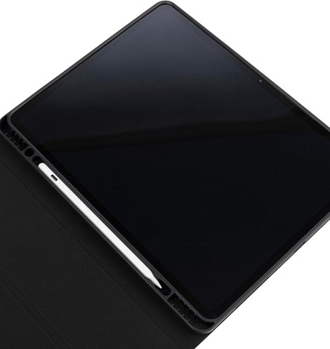 Futrollë për tablet Tucano Up Plus Folio, për iPad Pro 13" M4 2024, me qëndrim, e zezë