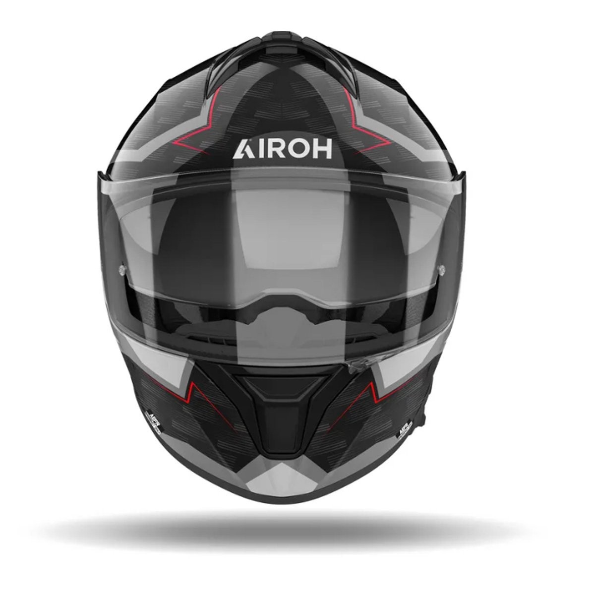 Интегрална кацига Airoh Spark 2 Zenith, ECE 22.06, Pinlock 70, сива црна црвена, XL