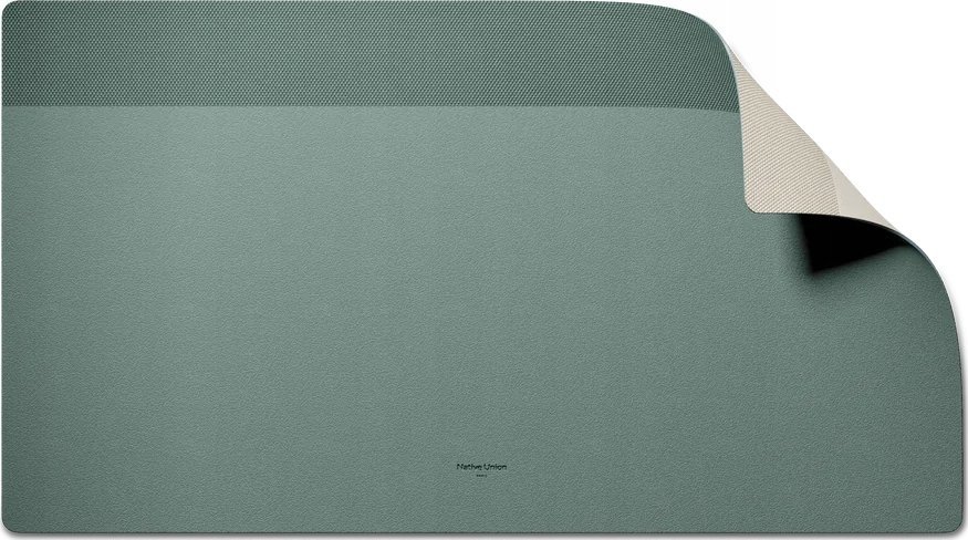 Nënkresë tavoline Native Union Desk Mat, dizajn dyanshëm, Slate Green Sandstone