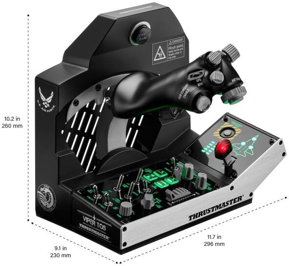 Joystick Thrustmaster VIPER TQS MISSION PACK PC