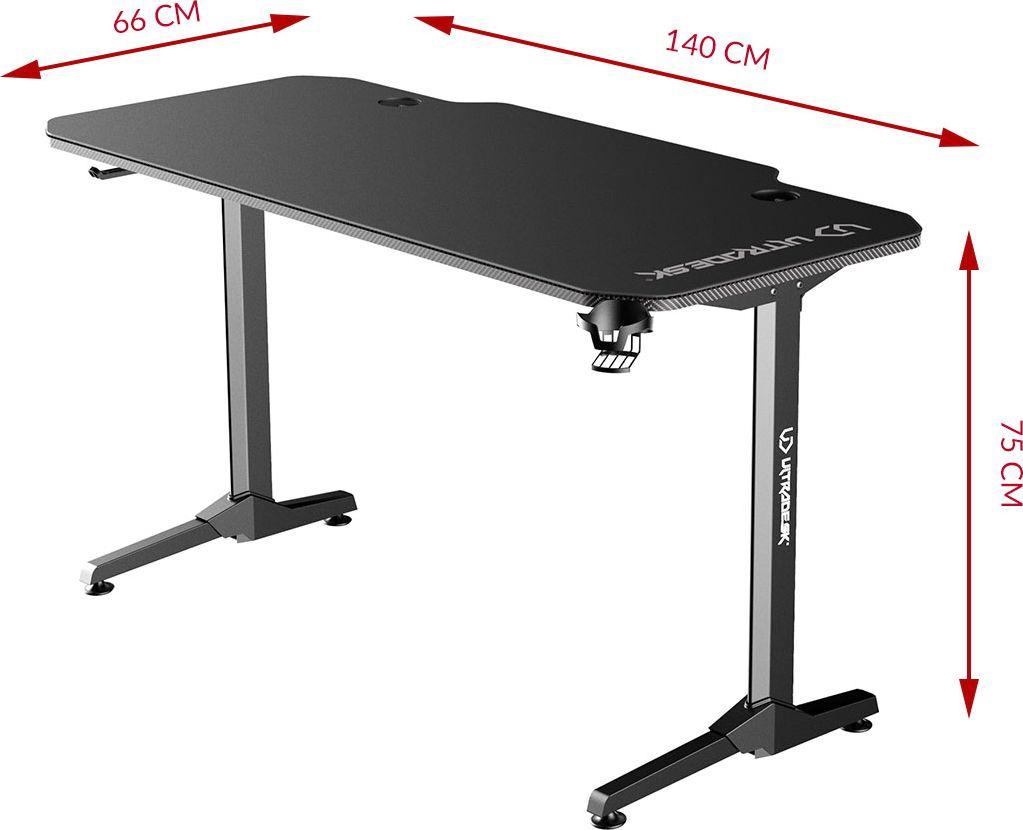 Tavolinë Ultradesk Frag, e zezë