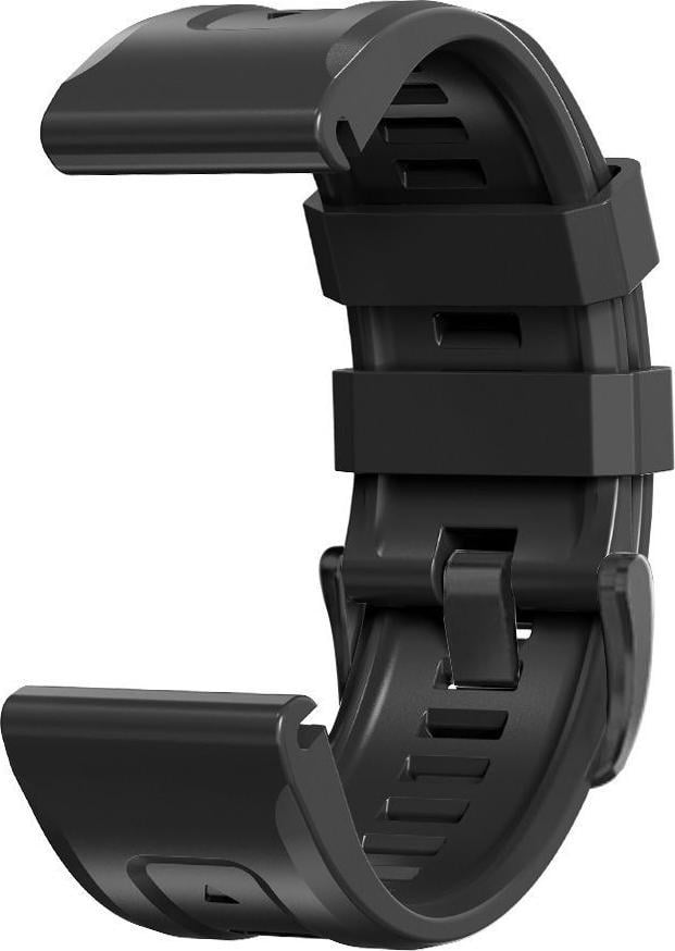 Rrip ore Tech-Protect Iconband për Garmin Fenix 3 5X 6X 7X, TPU, Quick Fit, i zi 2