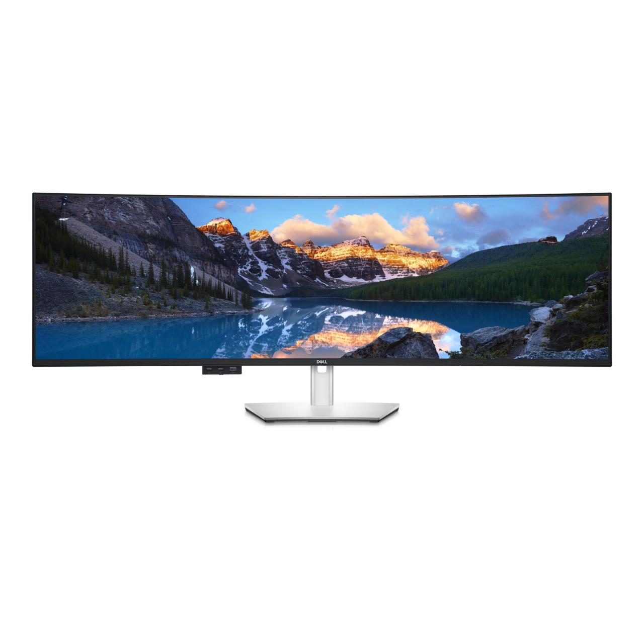 Monitor Dell U4924DW, 49", Dual QHD 5K IPS, i lakuar me altoparlantë