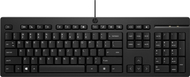 Tastierë HP 125 G2, me kabllo, layout 100, e zezë