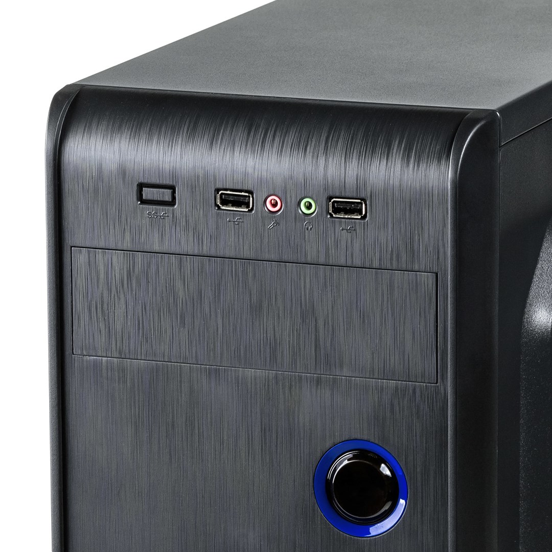 Kuti kompjuteri Akyga AK939BL, Midi Tower, ATX Micro ATX, e zezë