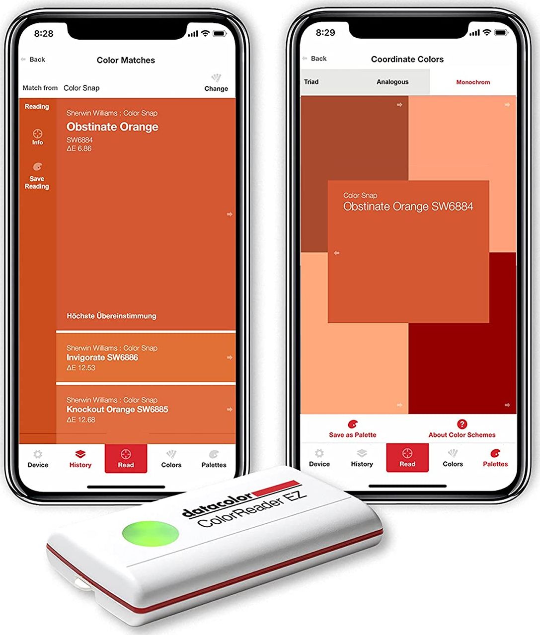 Мерeч на бои Datacolor ColorReader EZ, Bluetooth, за iOS и Android