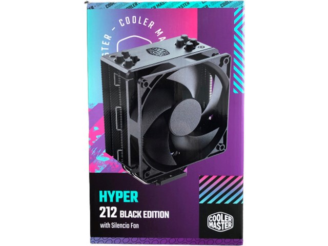 Ftohës procesori Cooler Master Hyper 212 Black Edition, LGA1700, i zi
