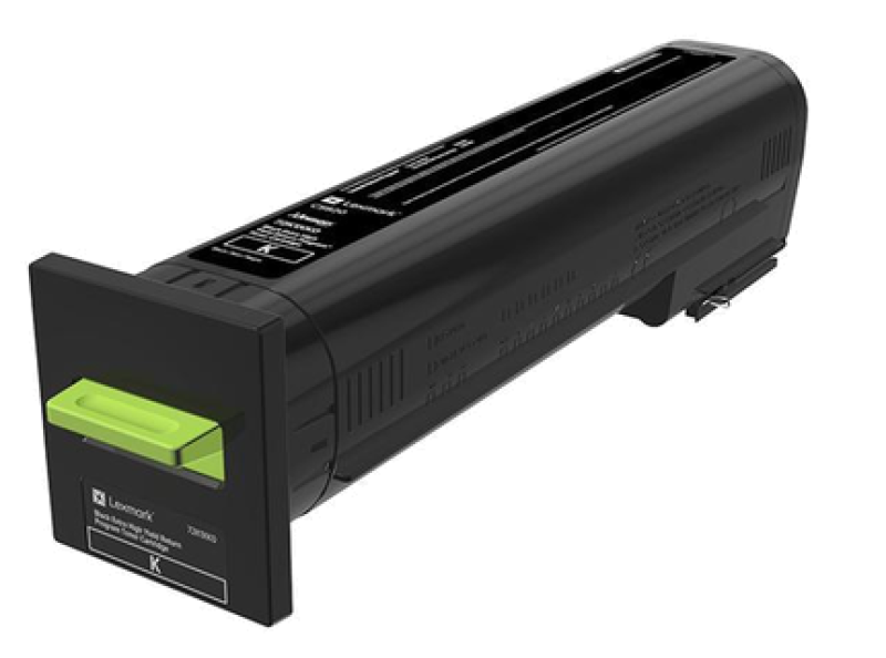 Toner Lexmark 72K2XK0, rendiment i lartë, i zi, origjinal