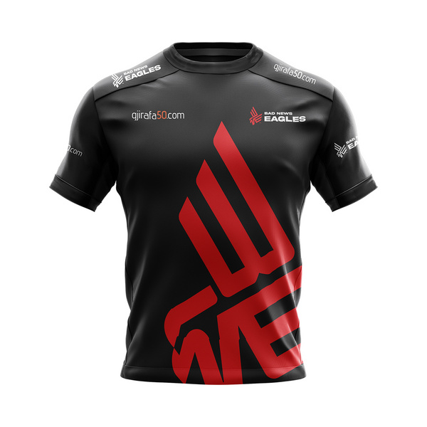 Maicë Gjirafa50 Bad News Eagles, XL, e zezë/kuqe