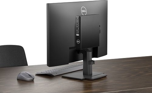 Mbajtëse monitori Dell OptiPlex Micro Thin Client Pro 2 E Series, me bazë shtesë, e zezë