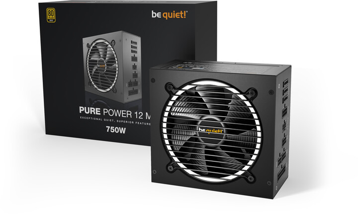Burim energjie be quiet! Pure Power 12 M BN343 , 750W