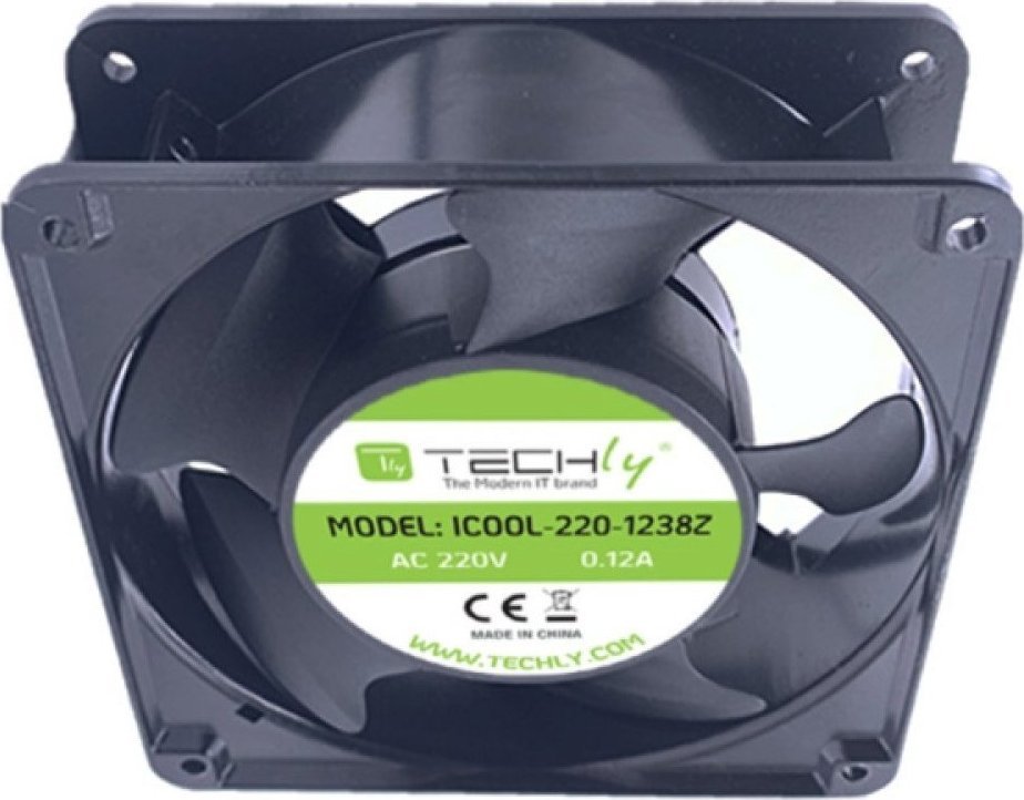 Ventilator PC Techly Fan for PC 120x120x38, 120mm, 220V, i zi 4