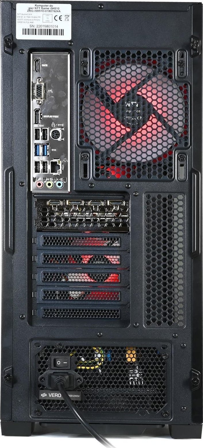 Kompjuter gaming NTT Game Pro, Ryzen 7 8700F, RTX 3050 8GB, 32GB RAM, i zi