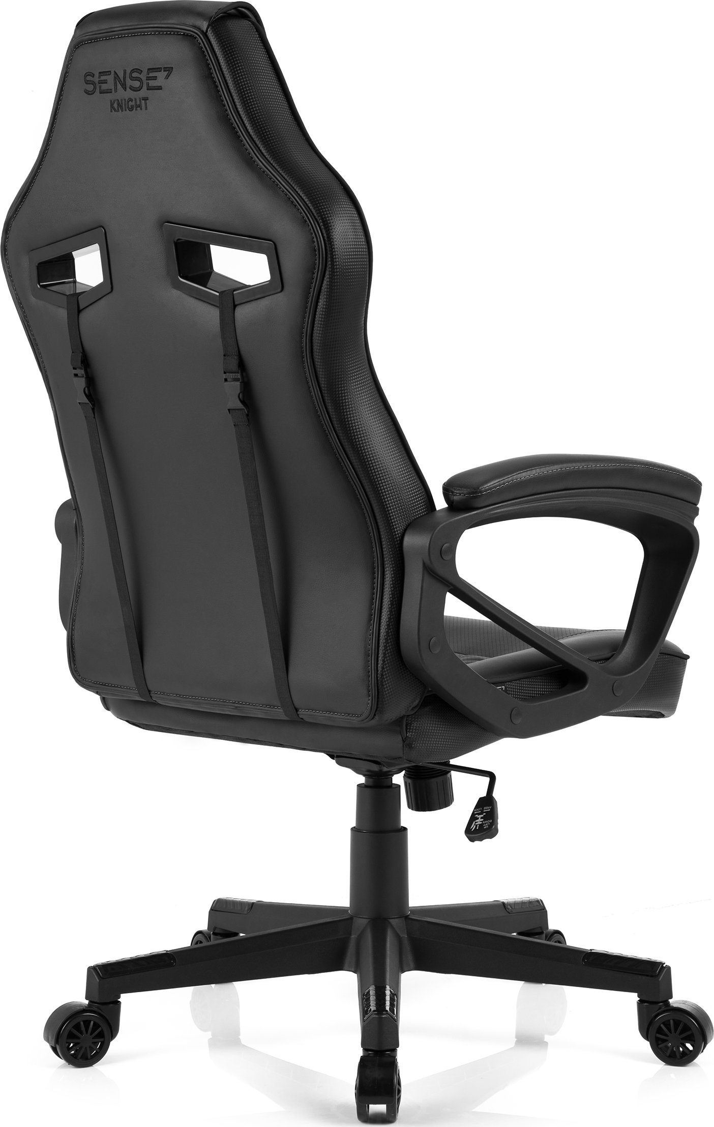 [OUTLET] Karrige SENSE7 Knight, lëkurë, e zezë