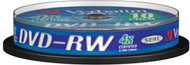 Set i CD Verbatim DVD-RW 43552, 4.7GB, 10x