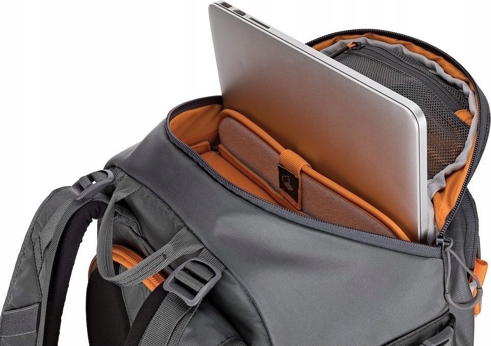 Çantë shpine fotografike Lowepro Whistler BP 350 AW II, rezistente ndaj motit, portokalli