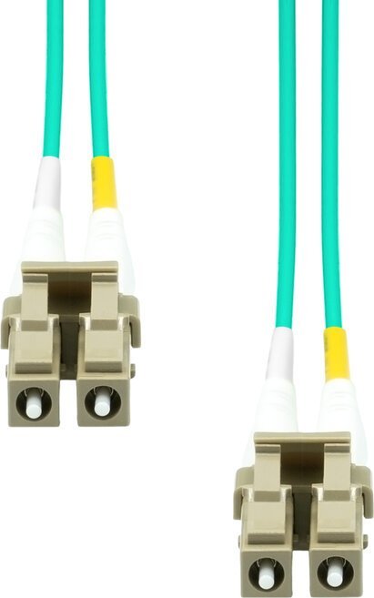 Kabllo fibër optike ProXtend LC LC OM3 Duplex, 10m, jeshile