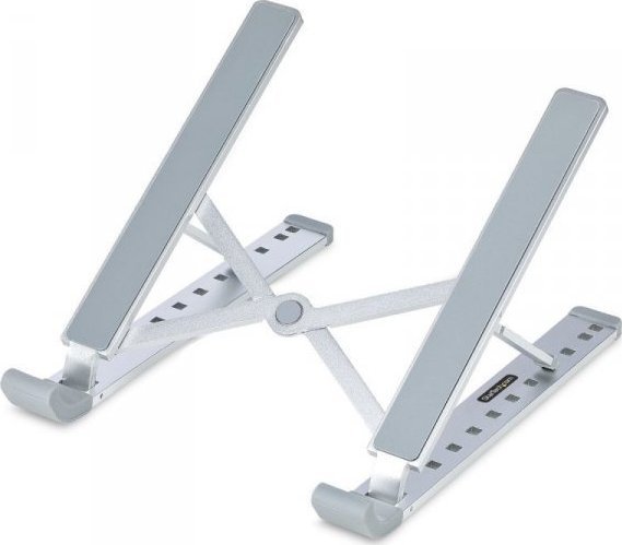 Qendrim laptopi StarTech.com Foldable Laptop Riser Stand, i palosshëm, alumin, argjend