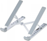 Qendrim laptopi StarTech.com Foldable Laptop Riser Stand, i palosshëm, alumin, argjend