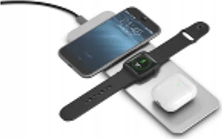 Karikues wireless Terratec ChargeAIR All, universal, USB Type C, ngjyrë alumini
