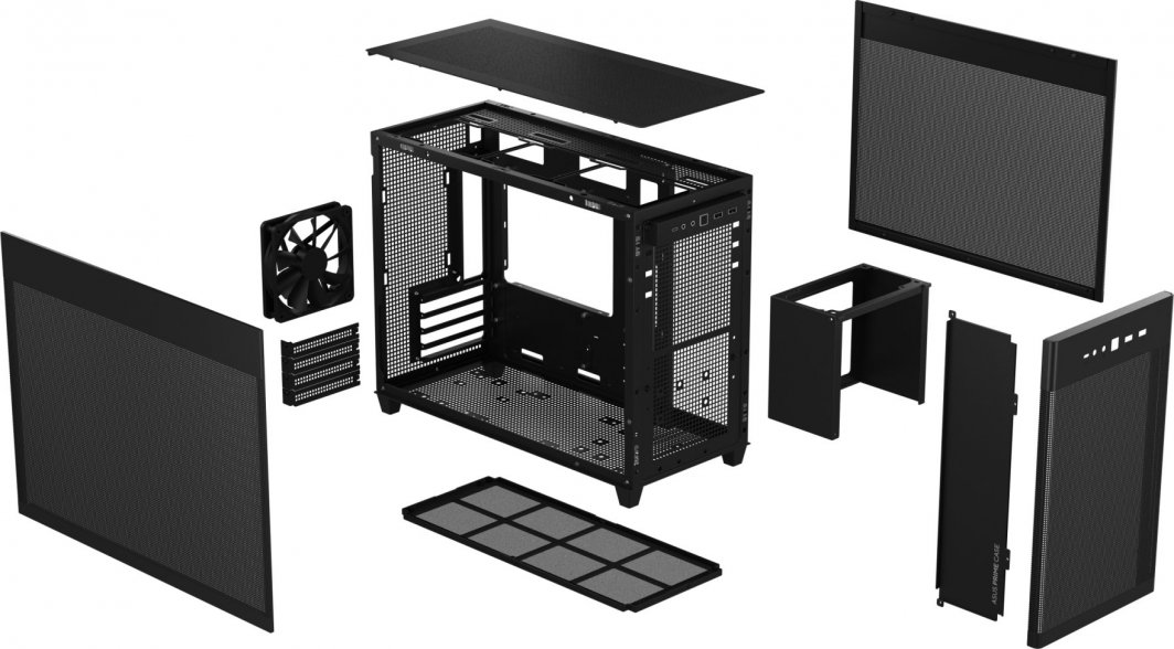 Kasë Asus Prime AP201, Mini Tower
