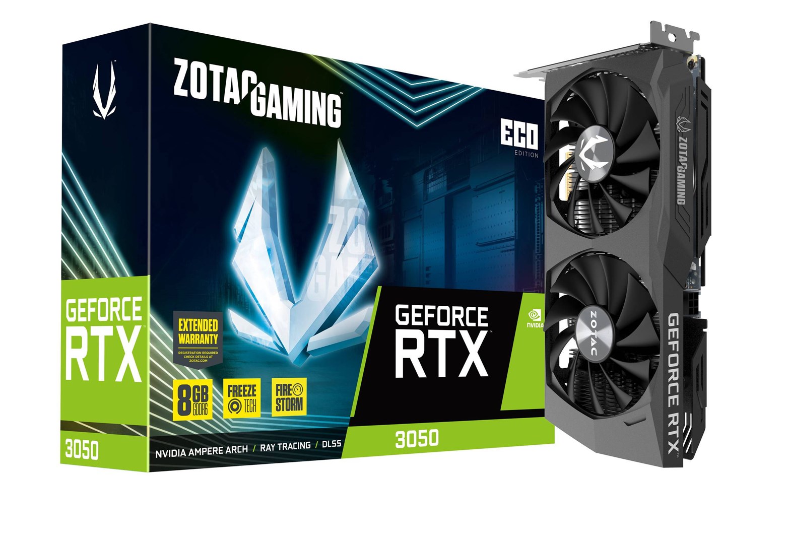 Kartë grafike Zotac Gaming NVIDIA GeForce RTX 3050, 8 GB GDDR6