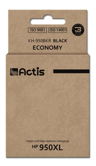 Ngjyrë për printer Actis KH-950BKR (zëvendësim për HP 950XL CN045AE), 80 ml, e zezë