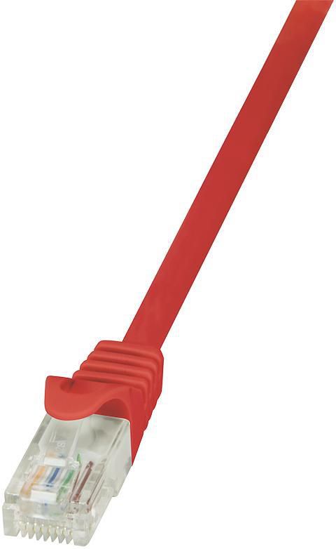 Kabllo për rrjet LogiLink Patchcord CP2064U, CAT 6, U/UTP, 3m, e kuqe