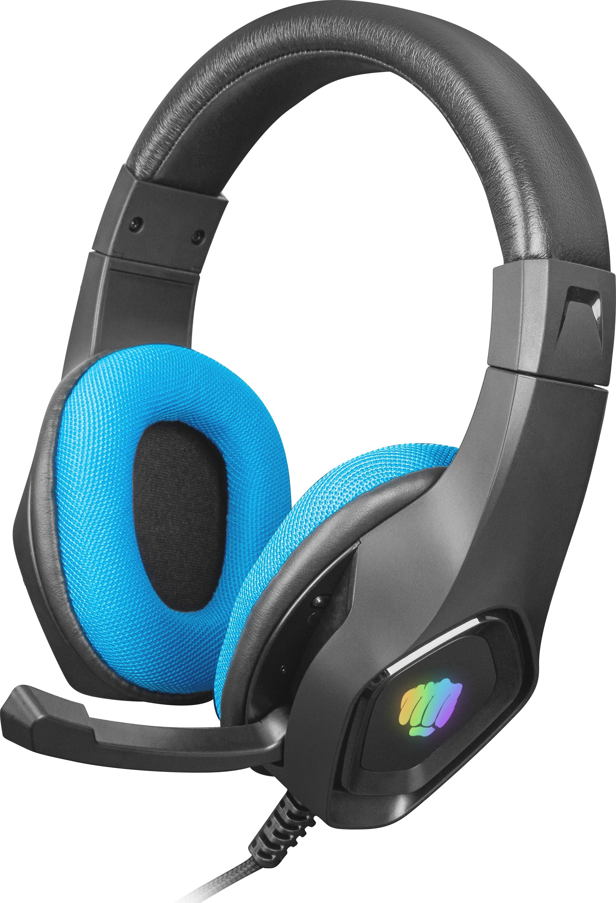 Kufje gaming Fury Phantom Blue NFU-1679, 40mm, me mikrofon, blu