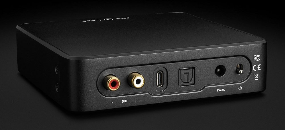 DAC USB JDS Labs Atom DAC 2, оптички TOSLINK, засилувач за слушалки, црн