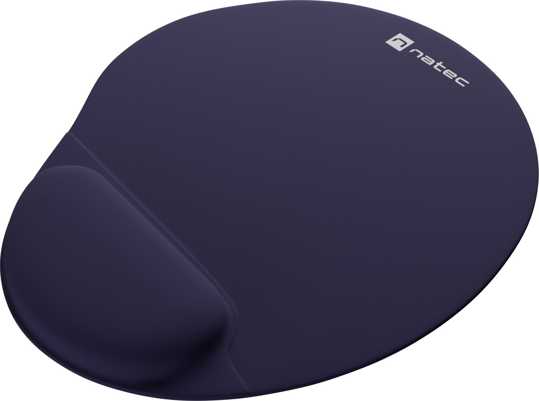 Mousepad Natec Marmot Gel Ergonomic, mbështetëse xheli për kyç, kundër rrëshqitjes, blu navy