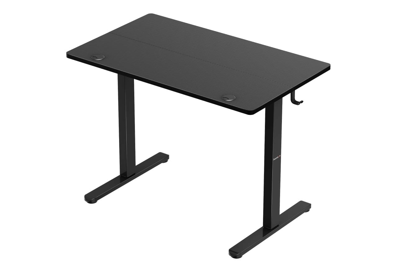 Tavolinë elektrike gaming Huzaro Hero 7.9, 100 x 60 cm, rregullim lartësie, e zezë