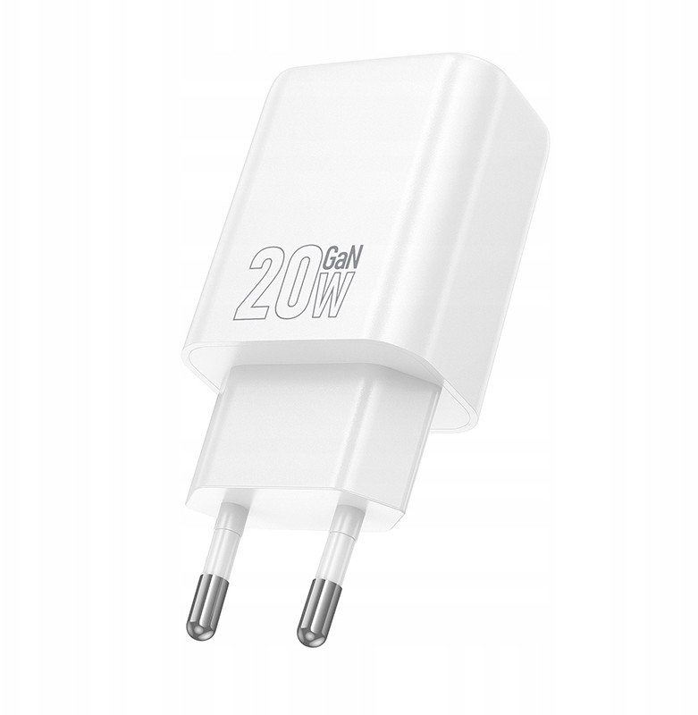 Karikues USB Hoco N60 Gentle, PD 20W, një portë USB C, i bardhë