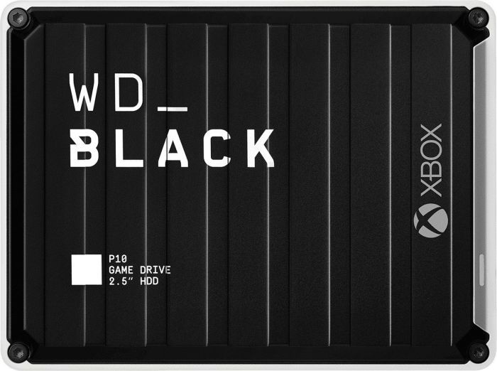Disk i jashtëm WD P10 Game Drive for Xbox 5TB, i zi