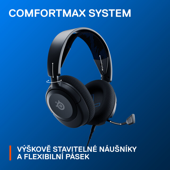 Kufje SteelSeries Arctis Nova 1P, të zeza