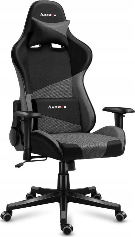 Karrige gaming Huzaro Force 6.2, rrjetë, deri 130kg, gri e zezë