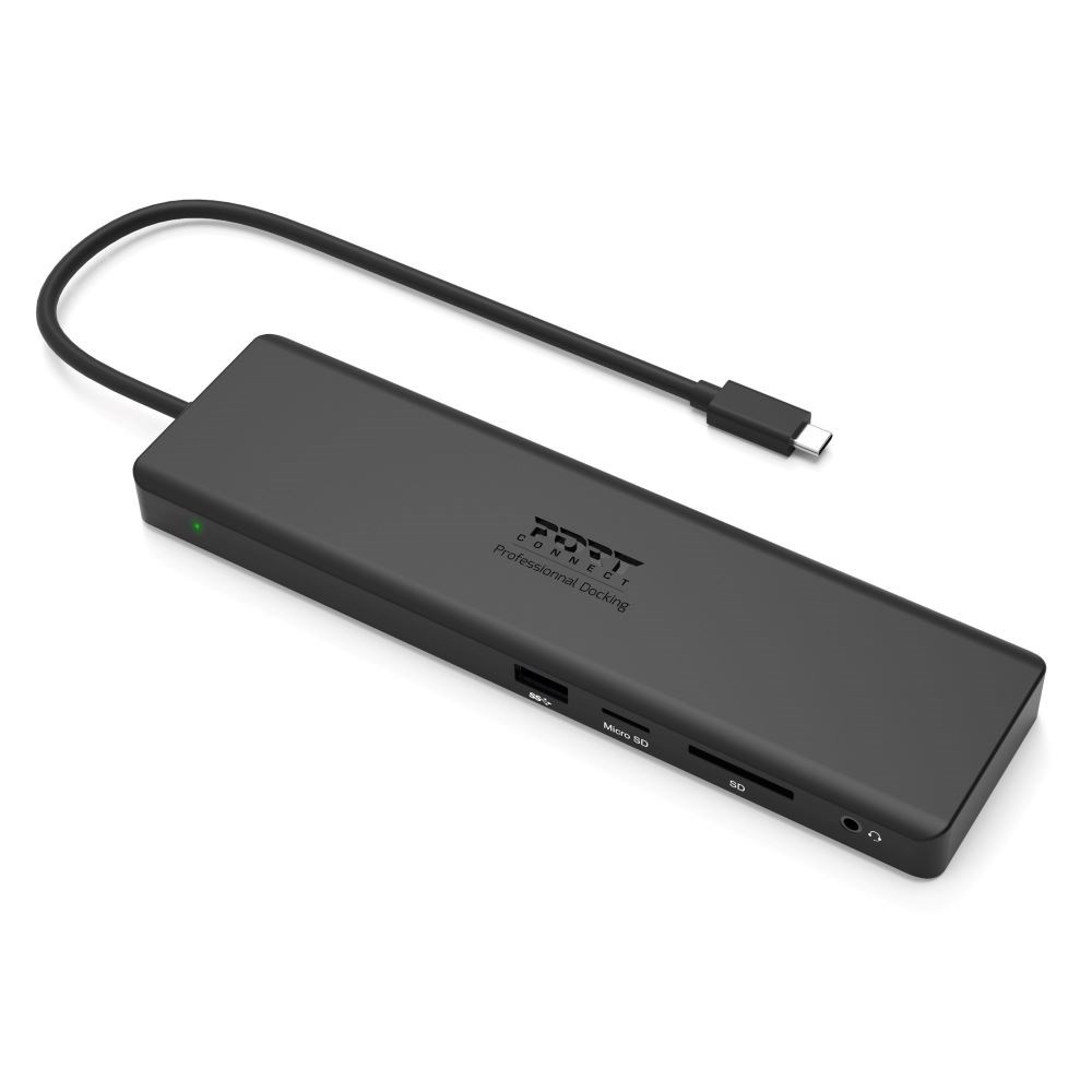 Stacion docking PORT DESIGNS 901906-W, USB-C, 4K, i zi
