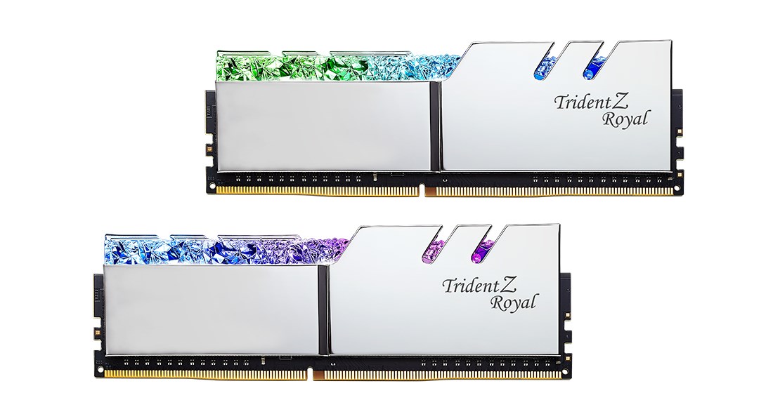 Memorie RAM G.Skill Trident Z Royal F4-4400C19D-64GTRS 64 GB (2 x 32 GB) DDR4 4400 MHz