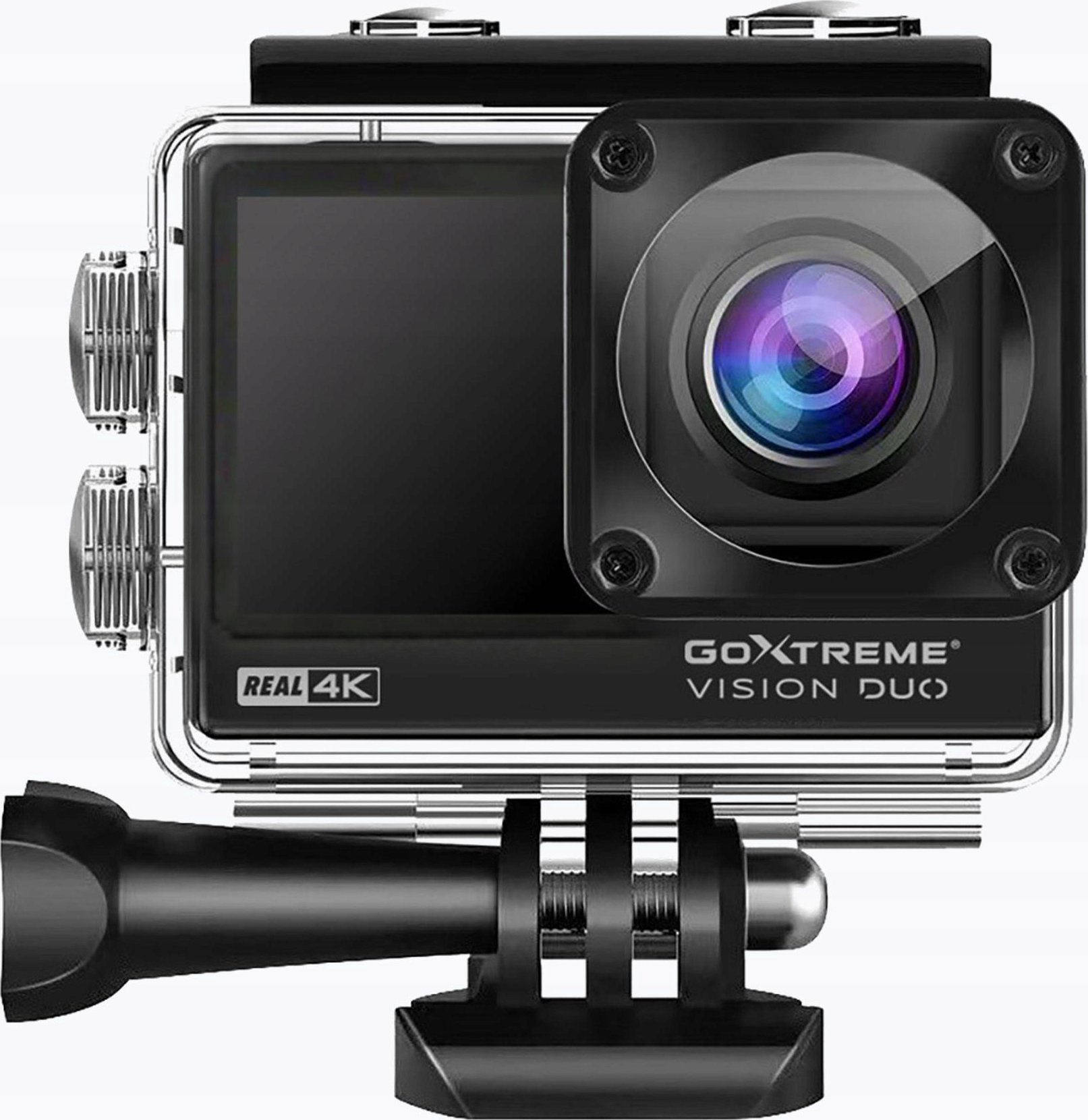 Kamerë aksion Easypix GoXtreme Vision DUO 4K, video 4K, ekran me prekje, e zezë