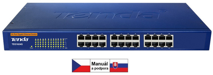 Switch G1024G Tenda 24-port Gigabit Ethernet 