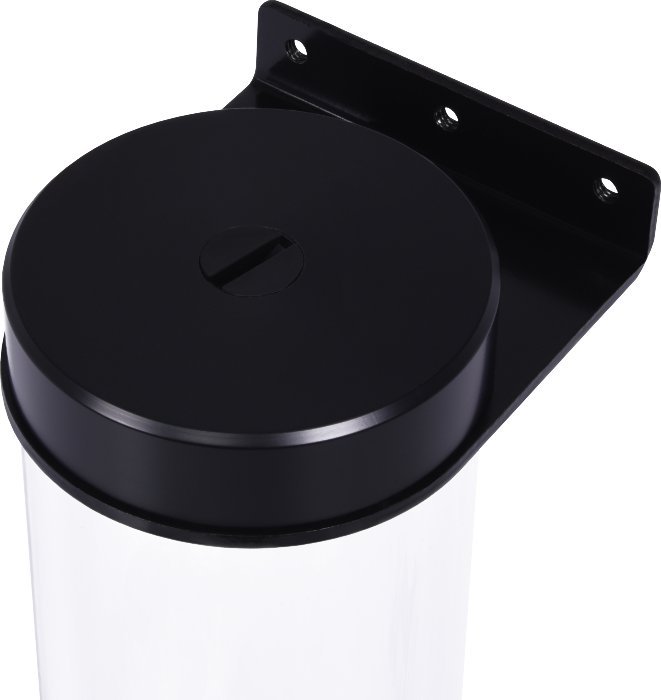 Rezervuar uji Alphacool Core 200 Aurora, për pompë D5/VPP, acrylic, acetal, transparent