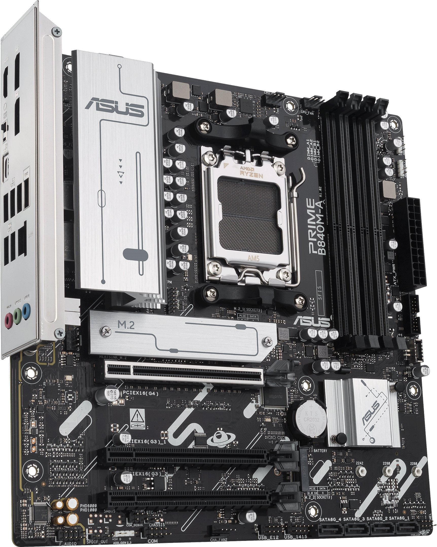 Pllakë amë ASUS PRIME B840M A CSM, Socket AM5, DDR5, Micro ATX
