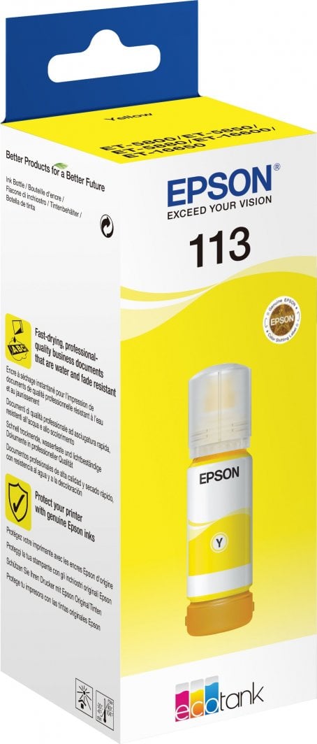 Ngjyrë printeri Epson 113, 70ml, e verdhë